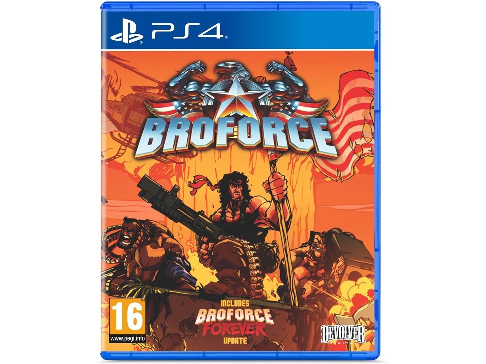 Broforce - Sony PlayStation 4 - Platformer - PEGI 16 Broforce - Sony PlayStation 4 - Platformer - PEGI 16